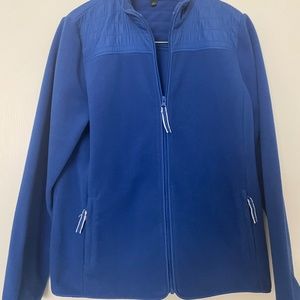Talbots fleece jacket sz large
